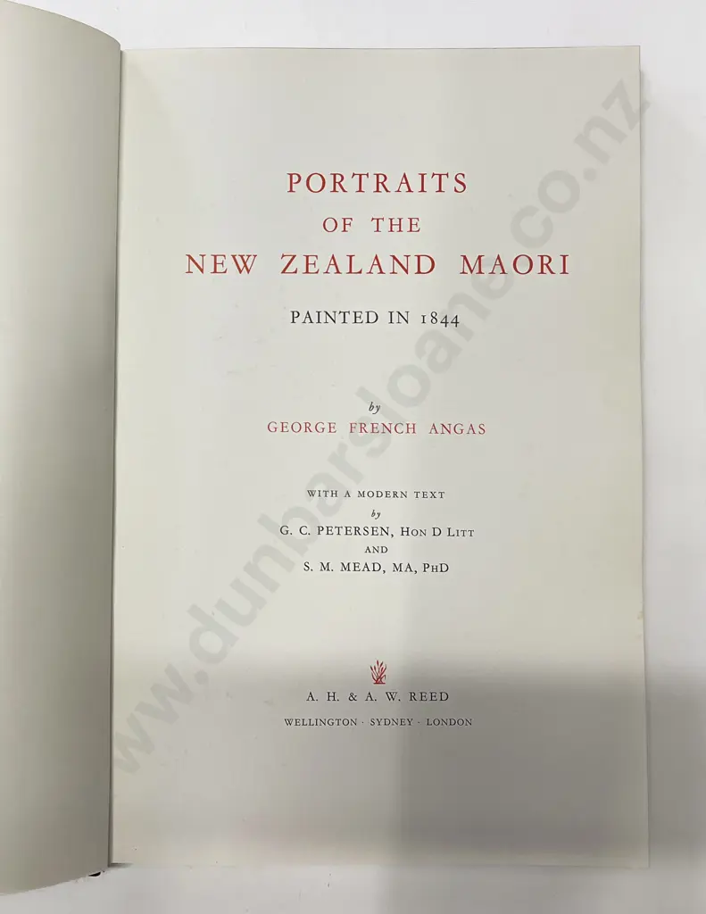Angas George French - Portraits Of The New Zealand Maori Painted In 1844 Image 1++