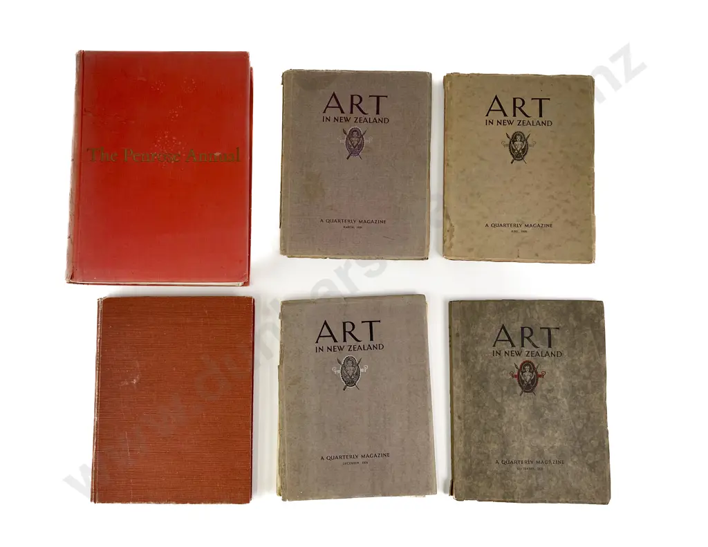 5 Volumes Of Art In New Zealand A Quarterly Magazine Image 1++