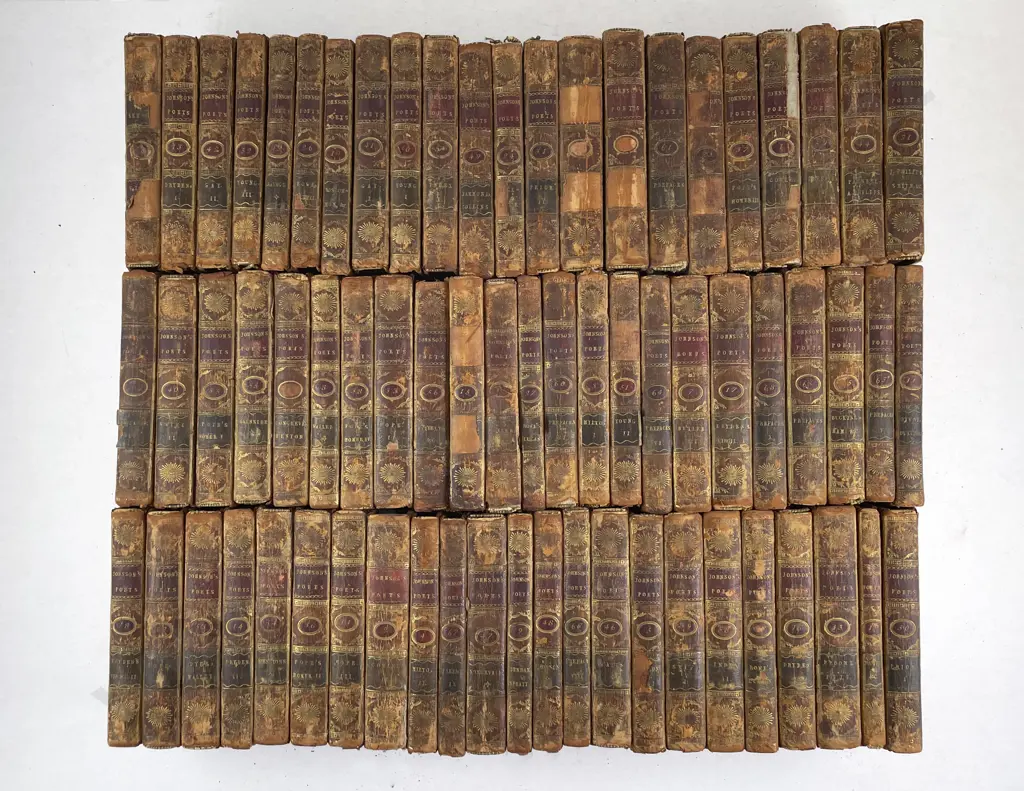Johnson Samuel - The Works of the English Poets (68 Volumes) Image 1++