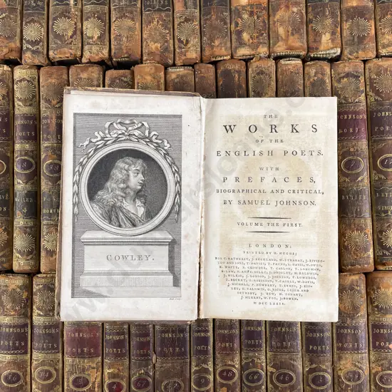 Johnson Samuel - The Works of the English Poets (68 Volumes)