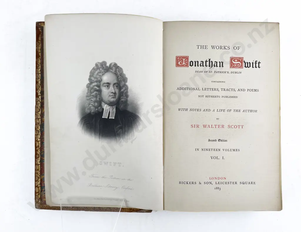 Swift, Jonathan, The Works Of Jonathan Swift (19 Volumes) Image 1++