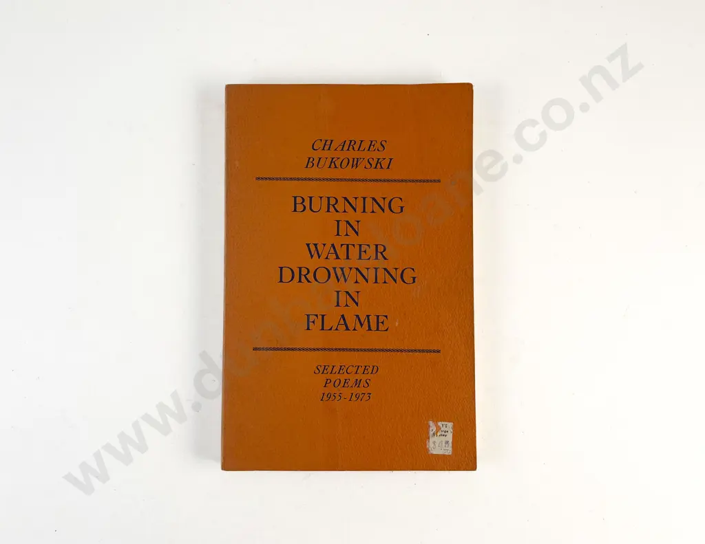 Bukowski Charles - Burning in Water Drowning in Flame Image 1++