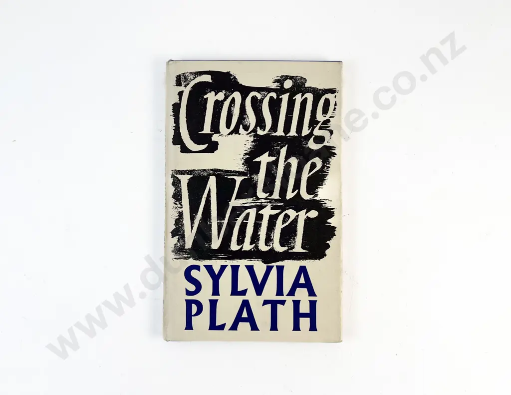 Plath Sylvia - Crossing The Water Image 1++