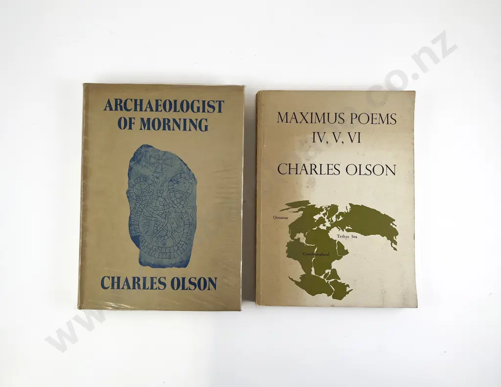 2 Volumes By Charles Olson Image 1++