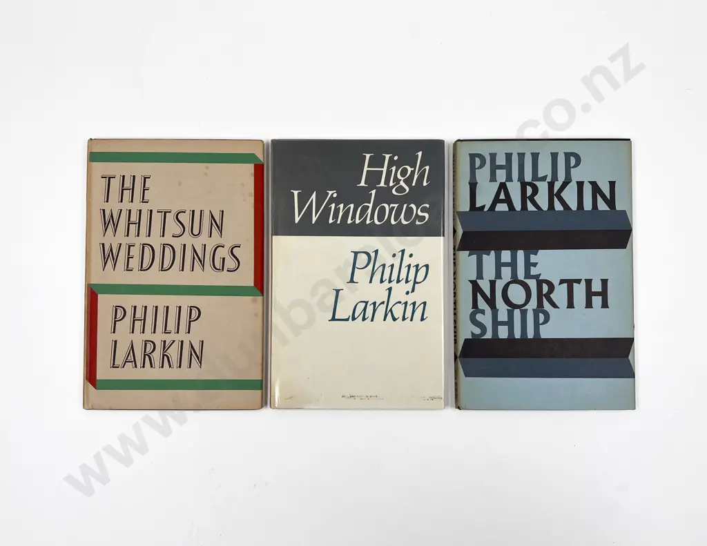 3 Volumes By Philip Larkin Image 1++