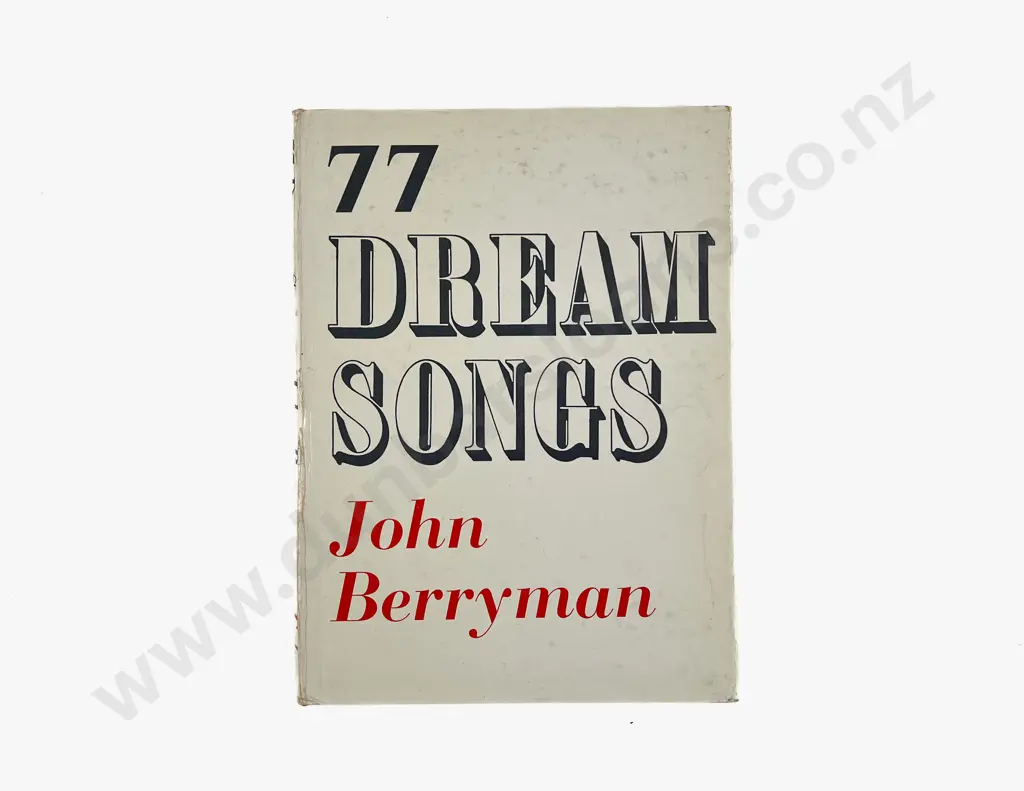 Berryman John - 77 Dream Songs Image 1++