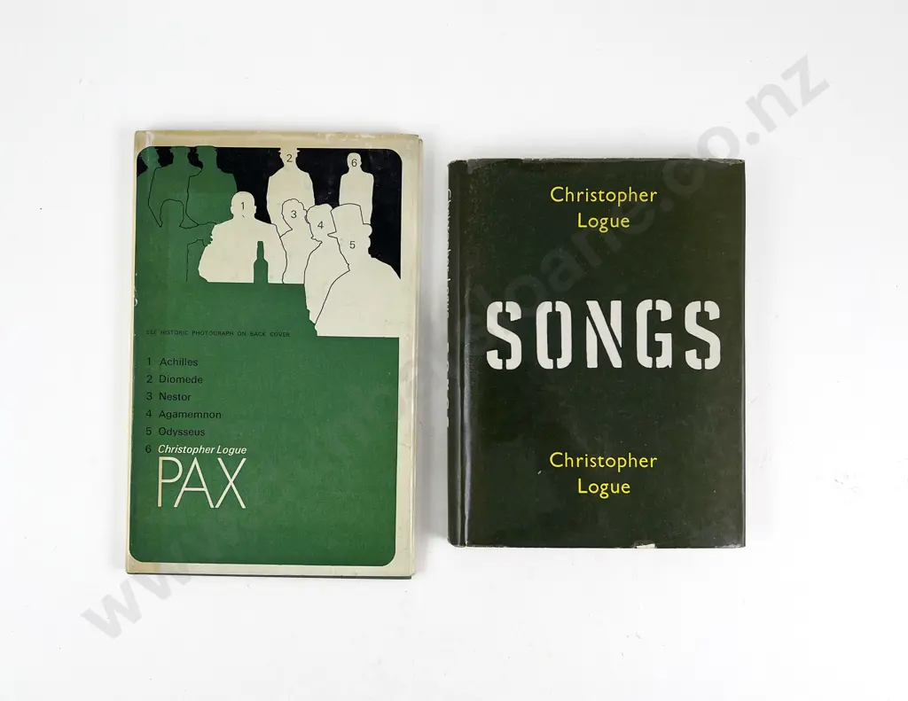 Logue Christopher - Pax Book XIX of The Illiad Image 1++