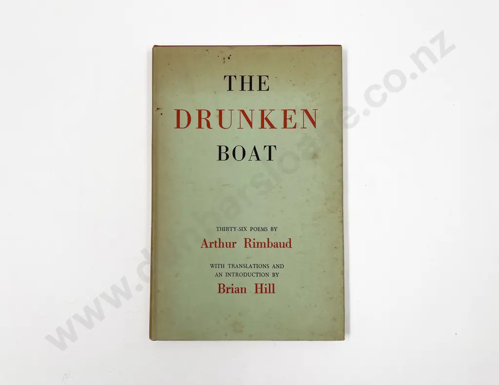 Rimbaud Arthur - The Drunken Boat Thirty-Six Poems Image 1++