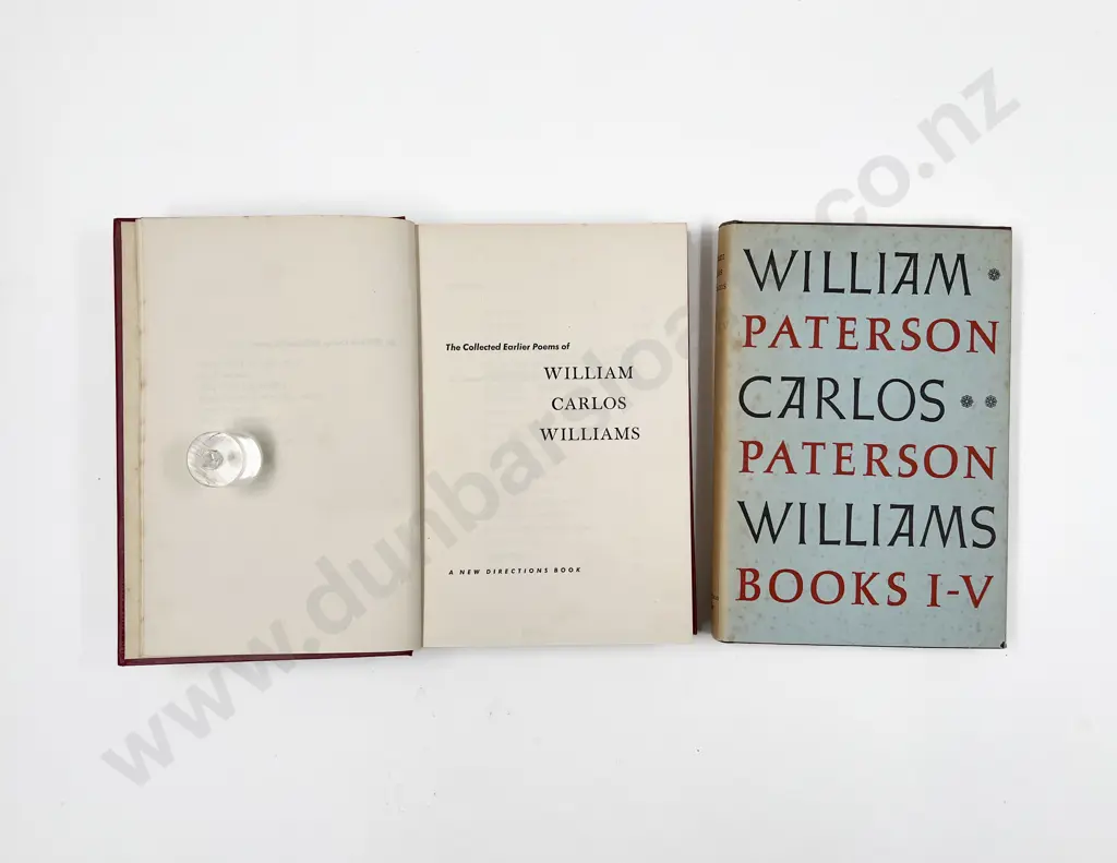 2 Volumes by William Carlos Williams Image 1++