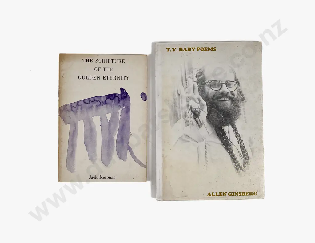 2 Books By Jack Kerouac & Allen Ginsberg Image 1++
