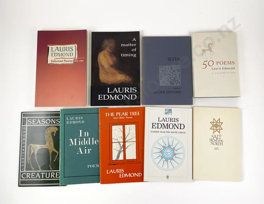Edmund Lauris - x9 Books of Poetry Image 1++