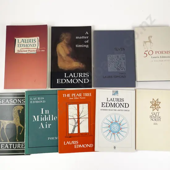 Edmund Lauris - x9 Books of Poetry