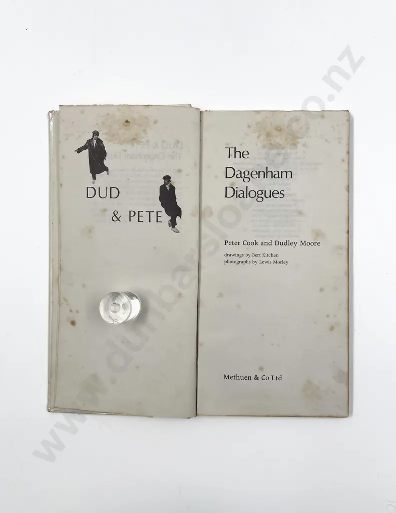 Signed Copy Of Dud & Pete - The Dagenham Dialogues Image 1++