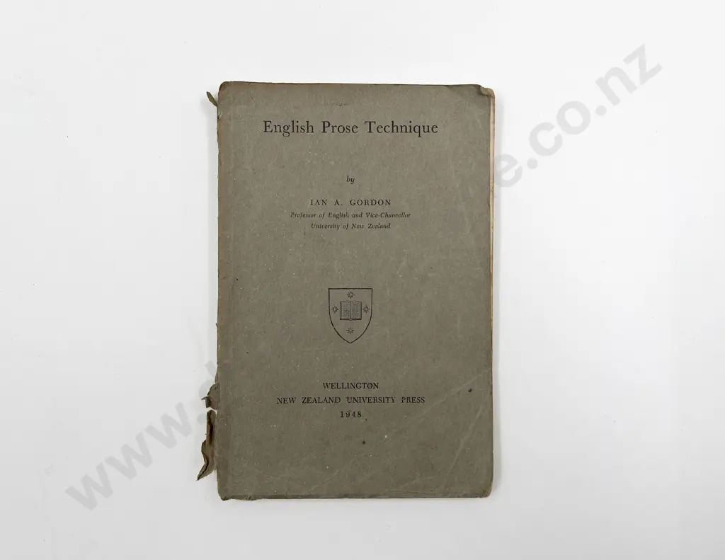 Gordon Ian A - English Prose Technique Image 1++