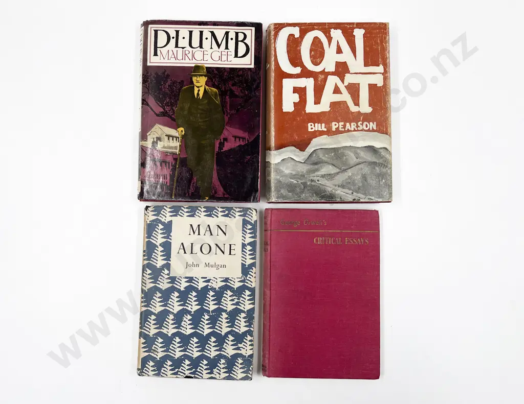 4 NZ & Other Literary Volumes Image 1++