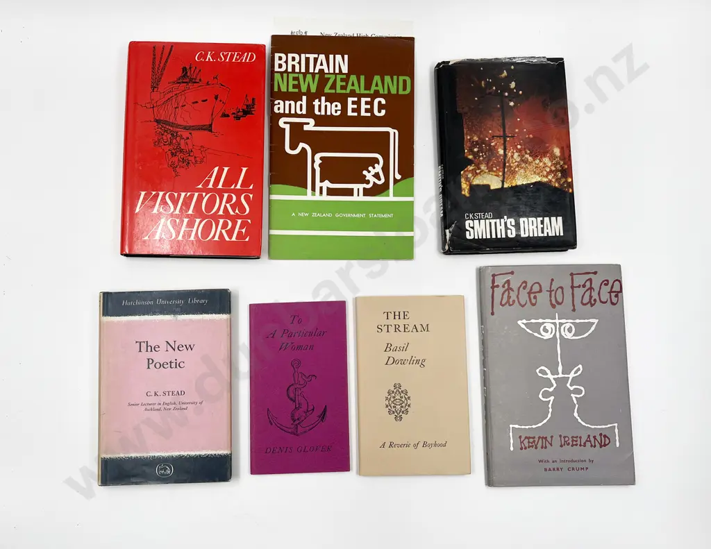 Group Of Various NZ Literary Works & Ephemera Image 1++