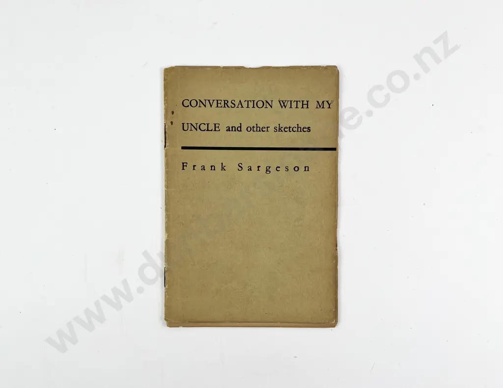 Sargeson Frank - Conversation with my uncle Image 1++