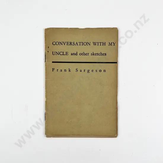 Sargeson Frank - Conversation with my uncle