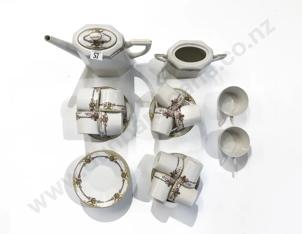 Limoges Part Tea and Coffee Set Image 1++
