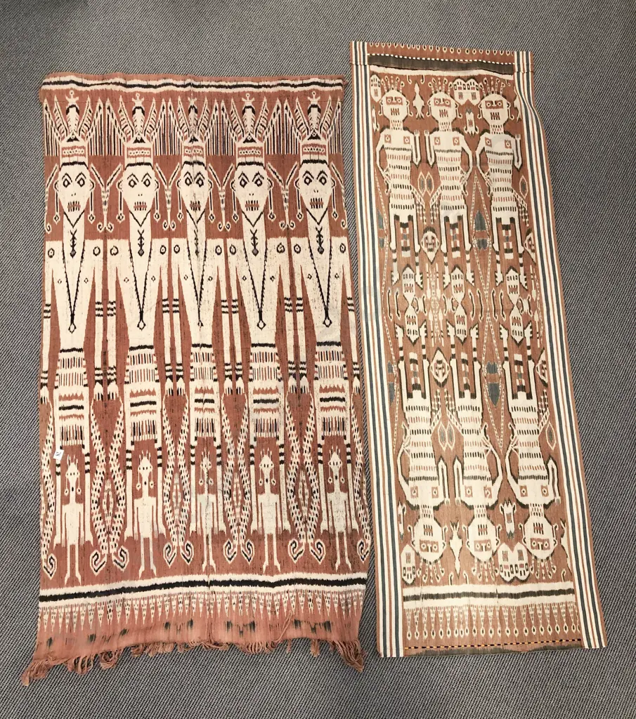 Two IKAT Textiles Image 1++
