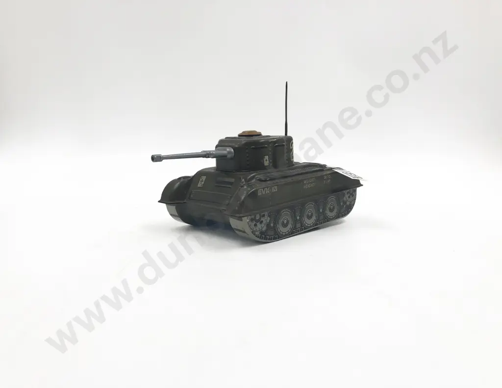 Vintage Tin Plate Tank Image 1++