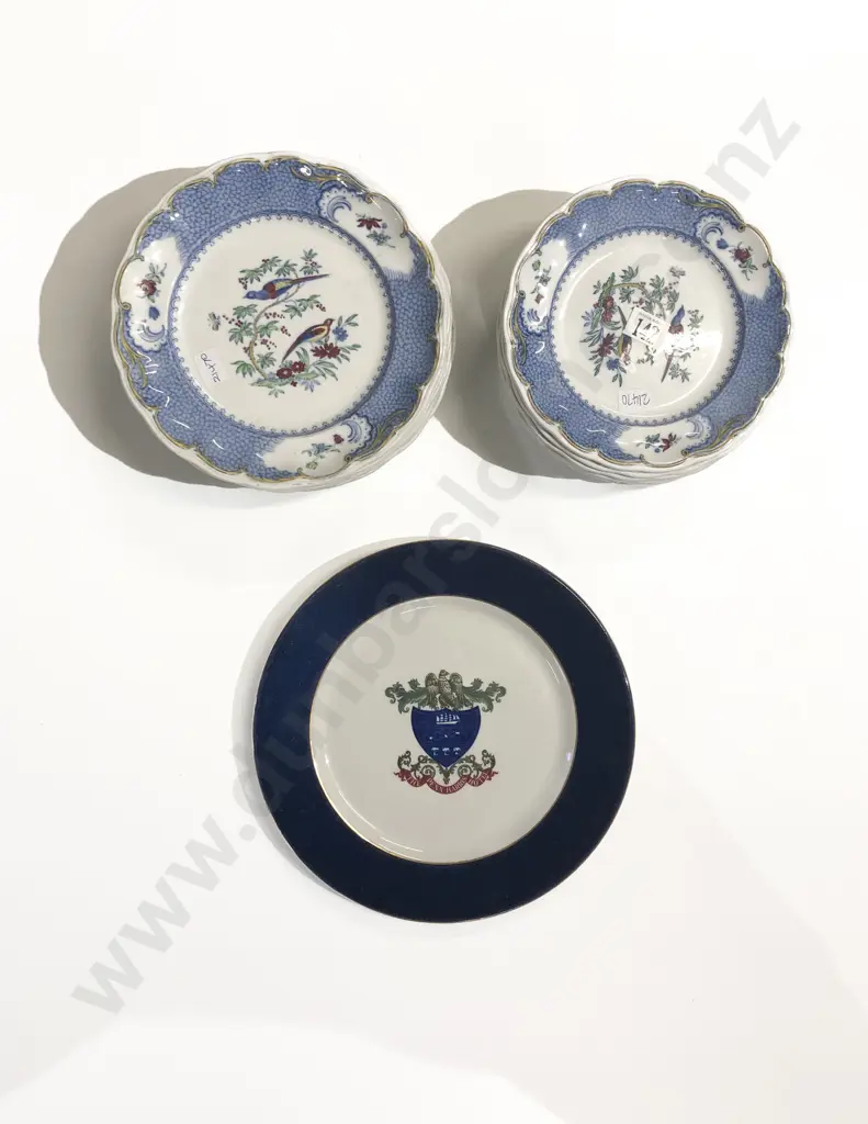 Qty of Copeland Spode "Spode's Avery" Pattern Plates etc. Image 1++