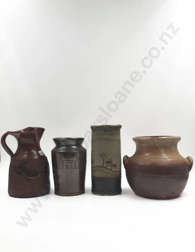 Four Pieces of Assorted Pottery Image 1++