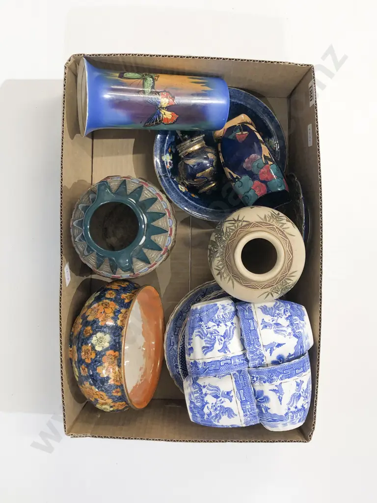 Qty of Assorted Fancy China and Stoneware incl Amphora Image 1++