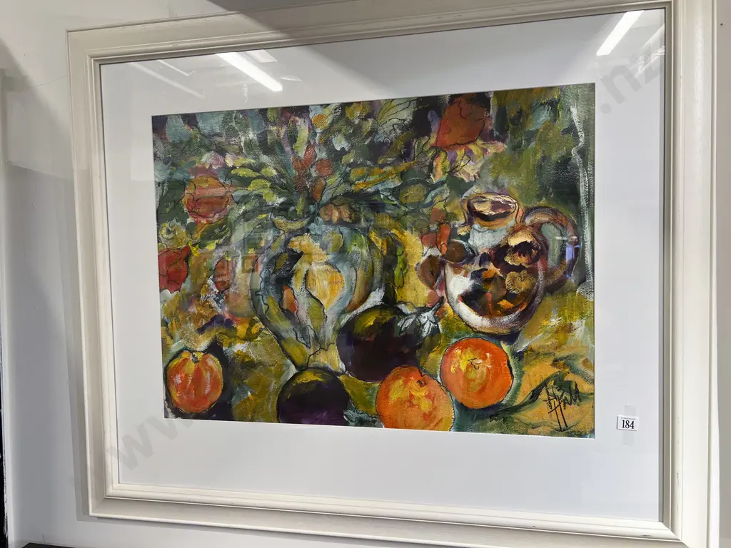 Liz Hall "The Equinox" Acrylic on Paper Image 1++