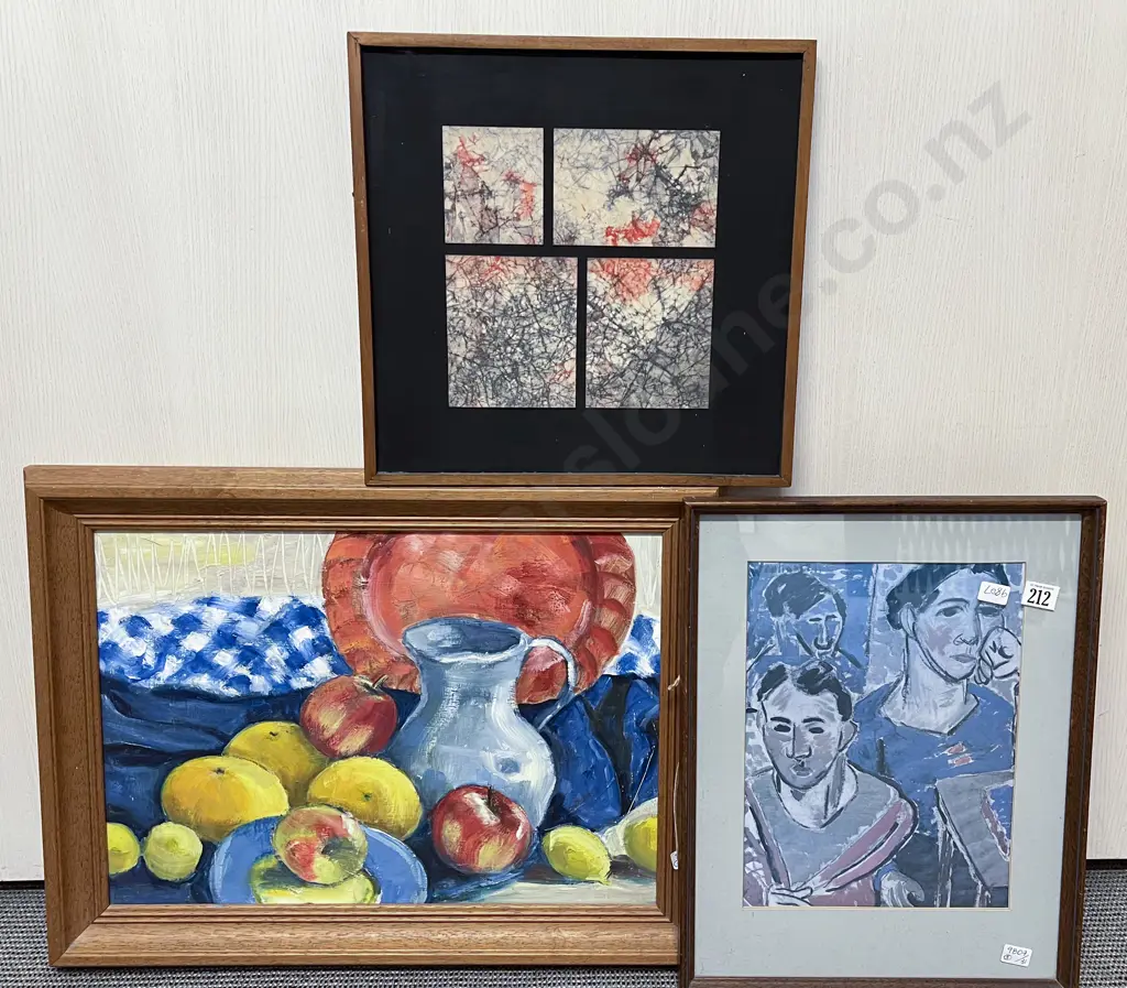Unknown Artist - Still Life & Two Others Image 1++