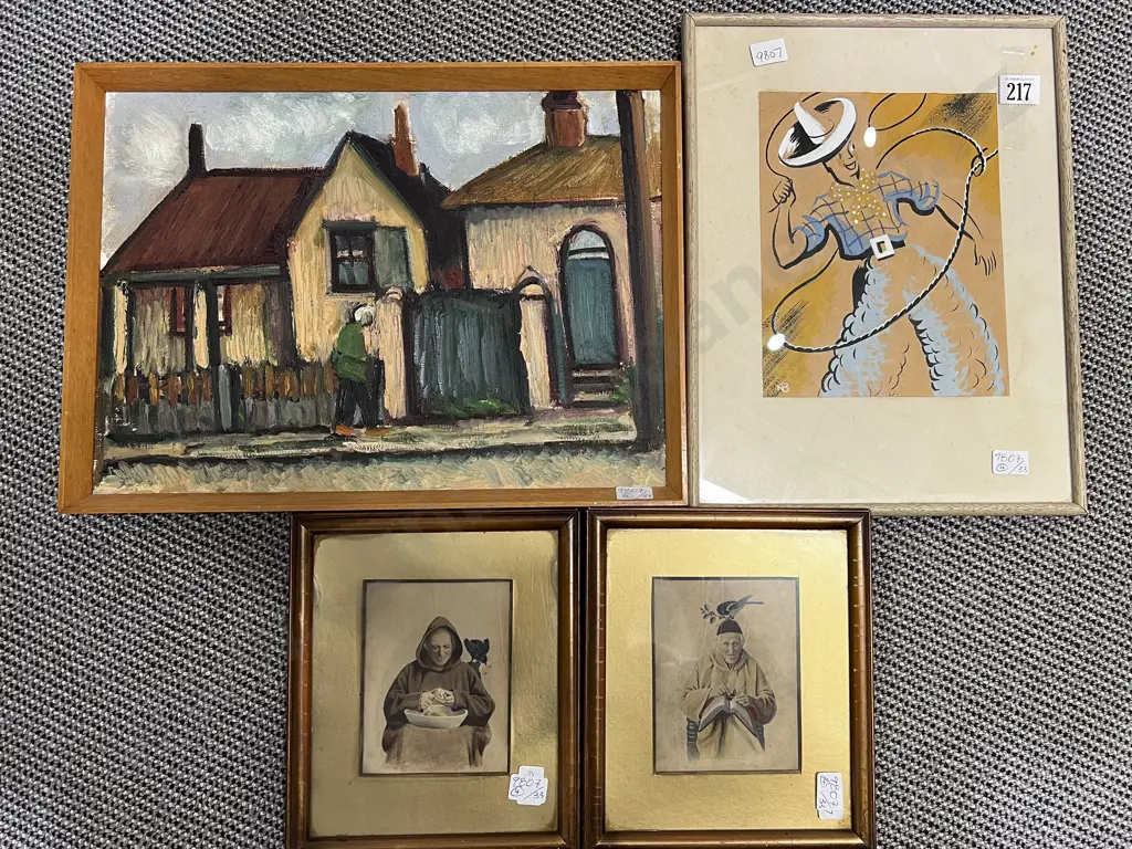 Four Assorted Artworks Image 1++