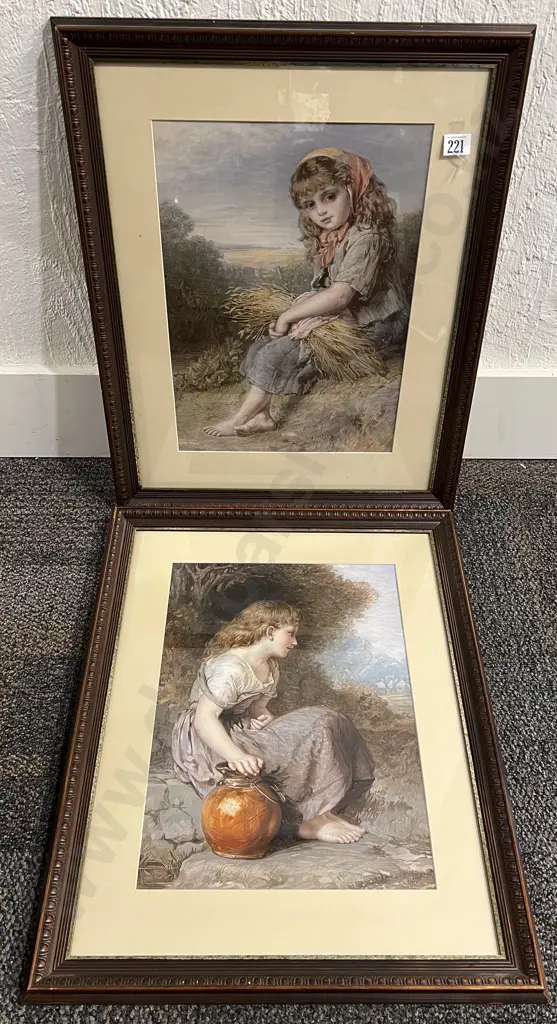Pair of Vintage Prints Image 1++