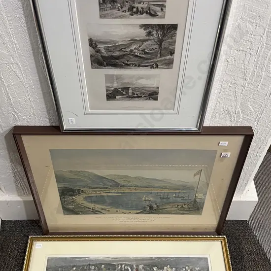 NZ Historical Bookplate together with Other Bookplate and Other Print