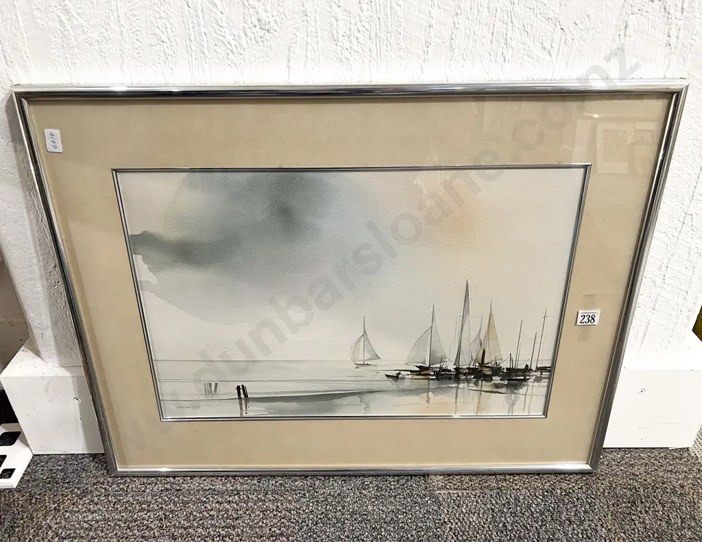 Philip Markham "Wet Saturday Nelson" Watercolour Image 1++