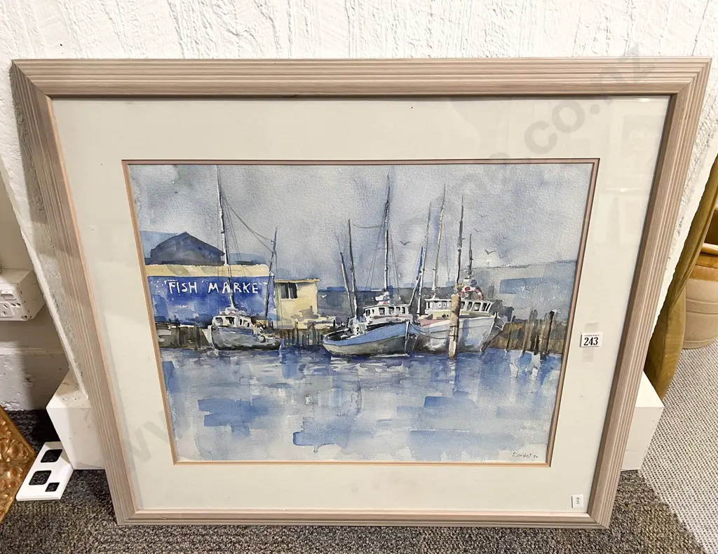 Jim Campbell "Fish Market Image 1++