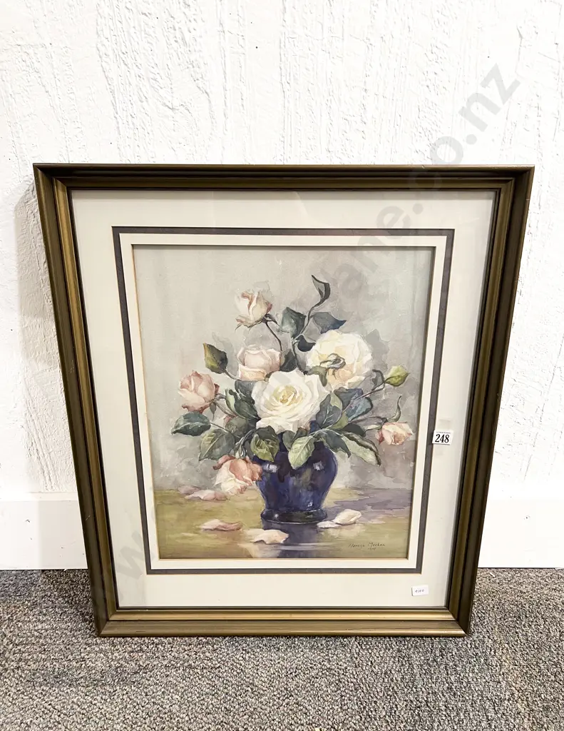 Nancye Meehan Floral Still Life Watercolour Image 1++