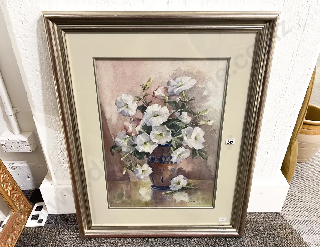 Nancye Meehan Floral Still Life Watercolour Image 1++