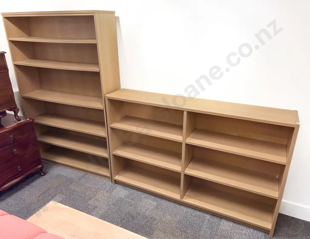 Two Modern Bookcases Image 1++