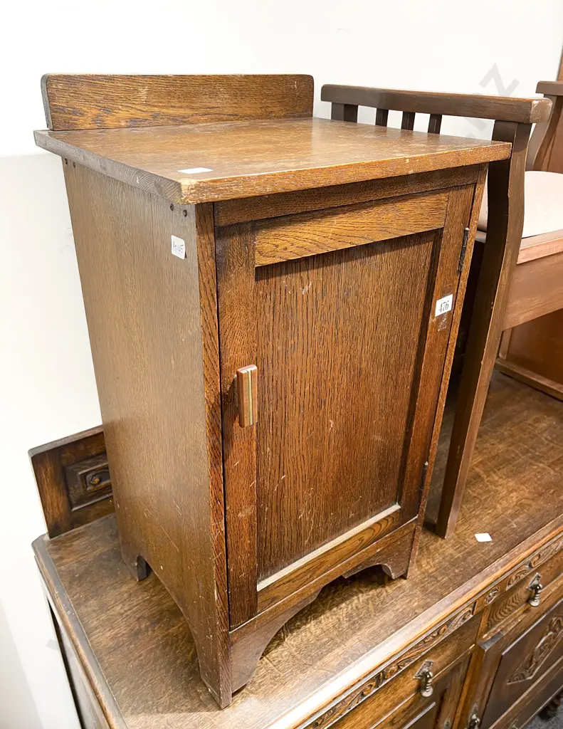 Oak Pot Cupboard Image 1++