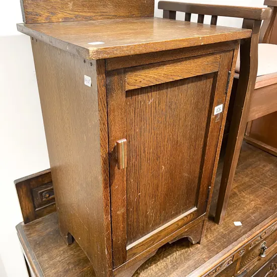Oak Pot Cupboard