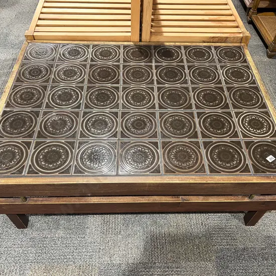 Mid 20th Century Tile Top Coffee Table