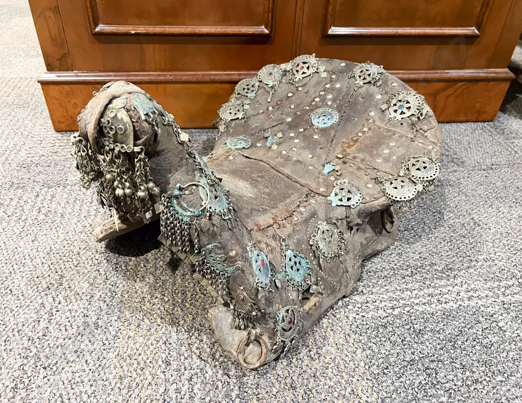 Moroccan Decorated Saddle Image 1++