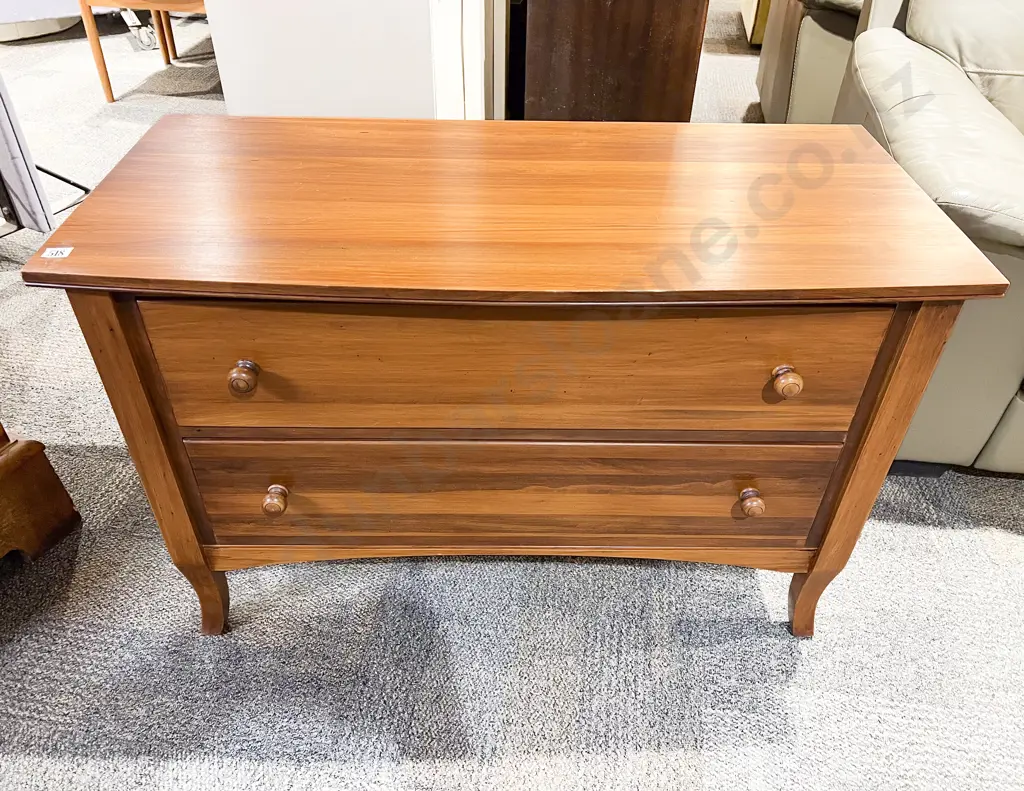 Rimu Two Drawer Low-Boy Image 1++