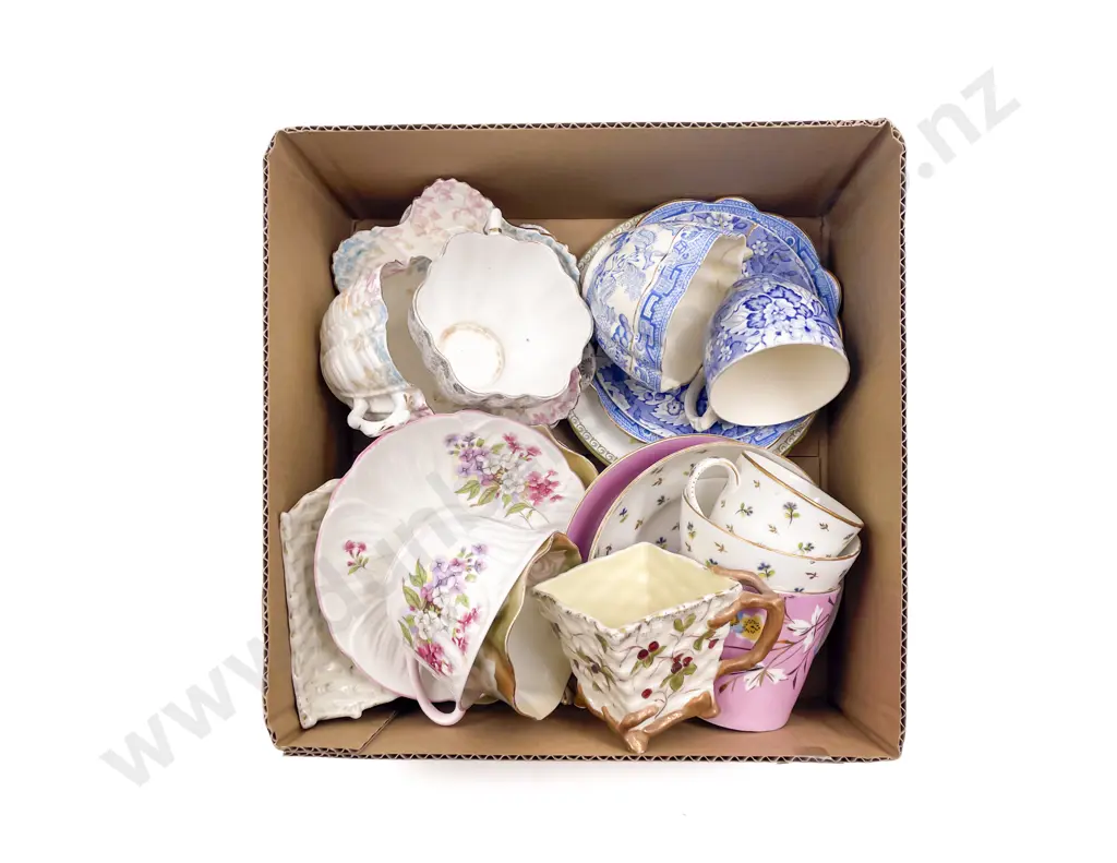 Victorian Fancy Cups and Saucers Image 1++