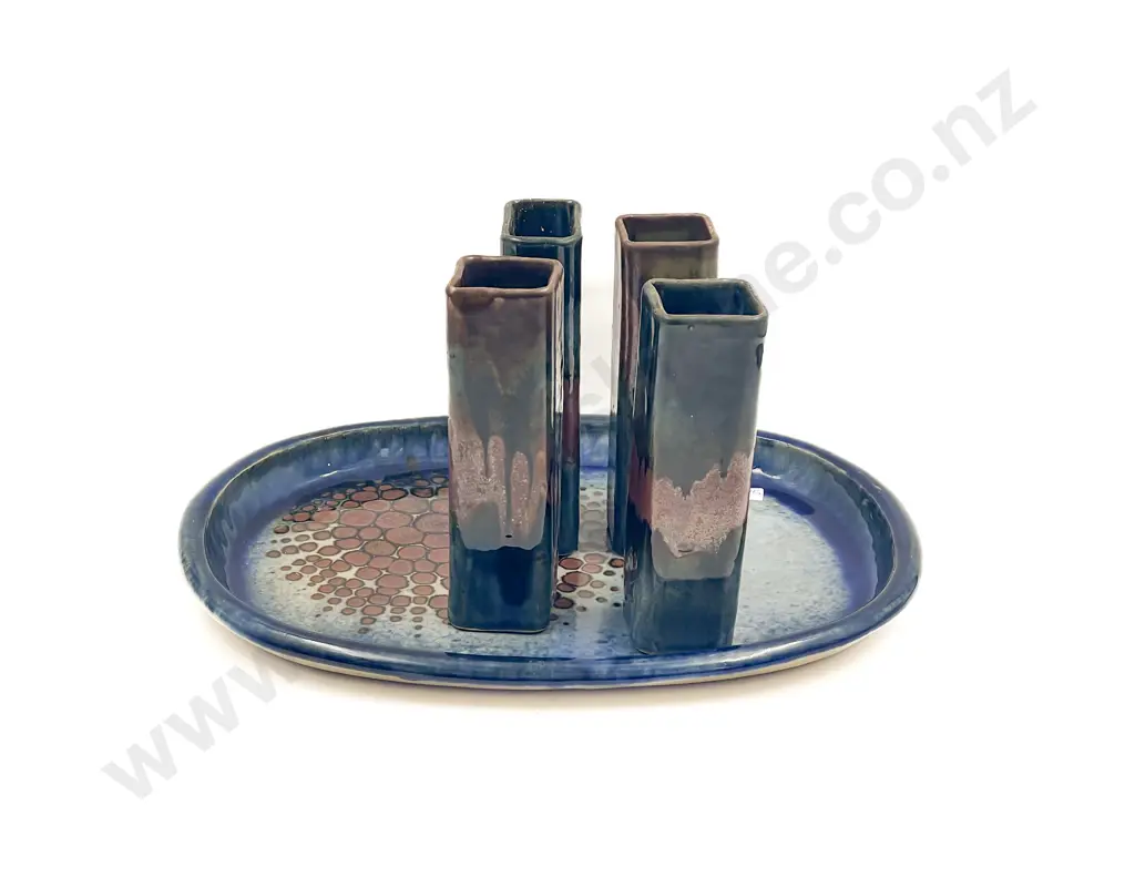 Four Vases and Platter by Paul Wotherspoon Image 1++