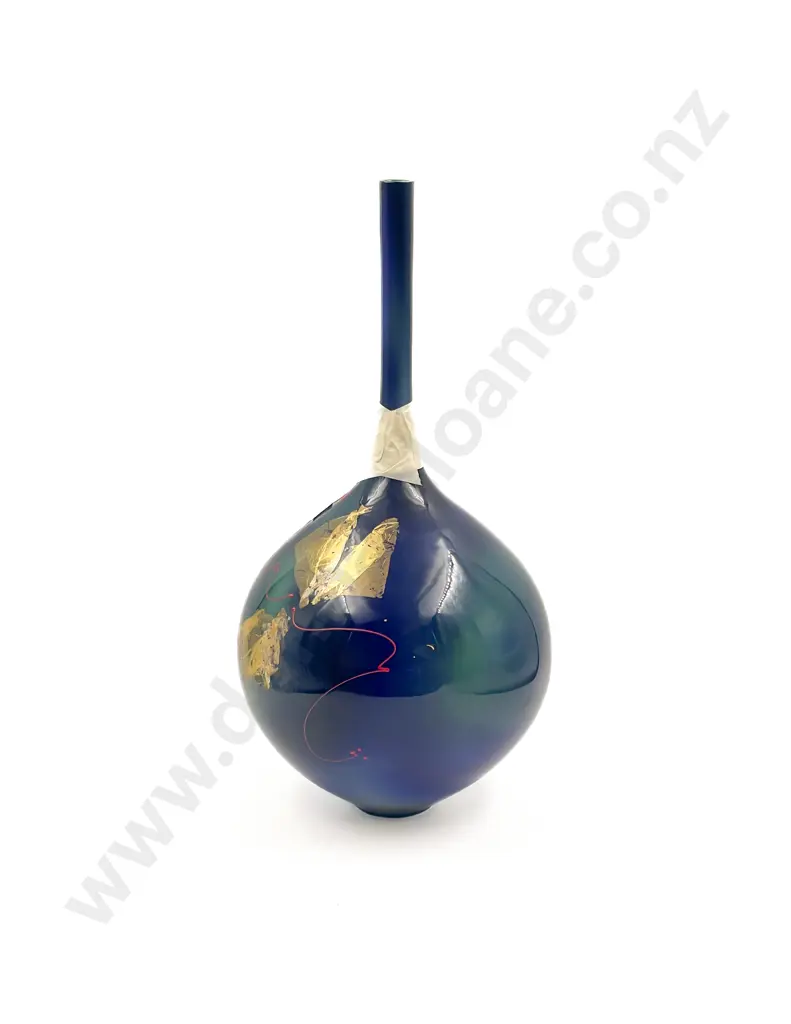Peter Collis Glazed Pottery Vase (AF) Image 1++
