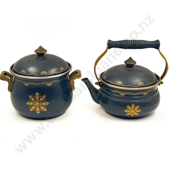 Set of Seven Aster Made Cookware
