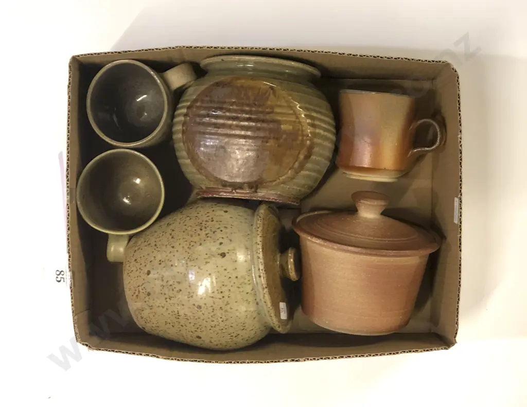 Qty of Assorted Paul Melser Pottery Etc Image 1++
