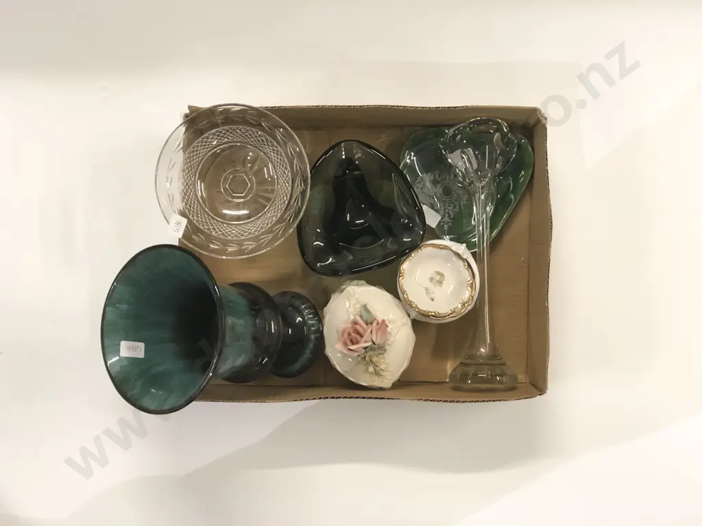 Qty of Assorted Including Blue Mountain Pottery Vase Image 1++