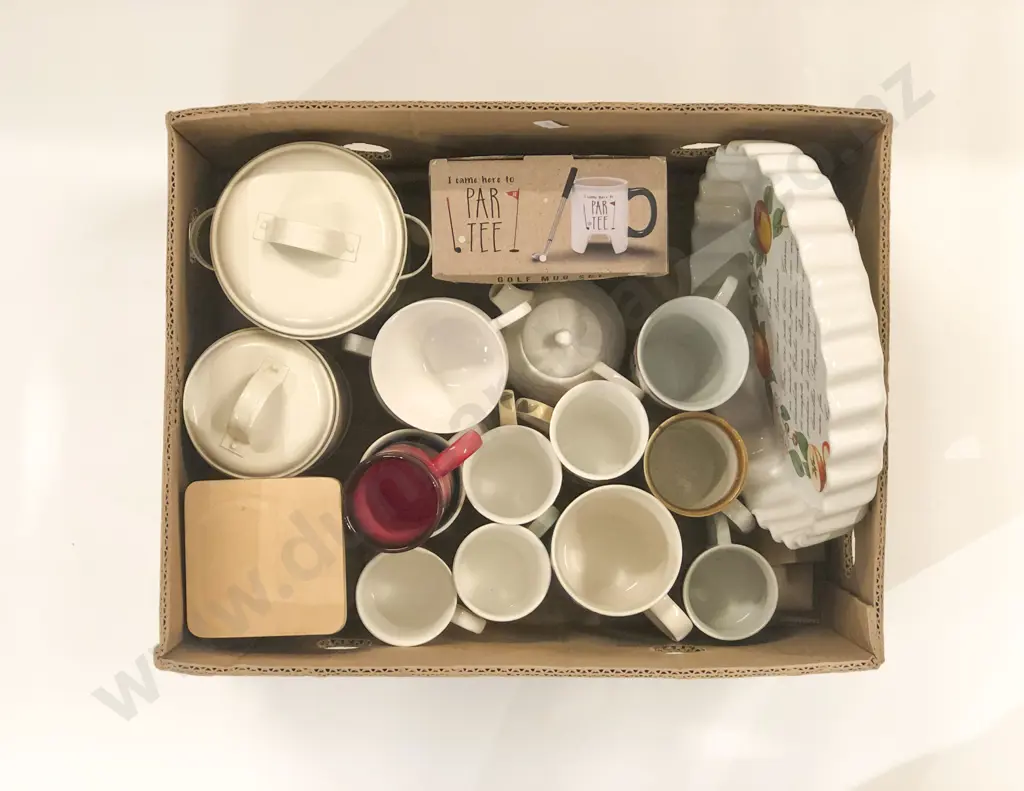 Qty of Assorted Kitchen Crockery and Storage Jars Etc. Image 1++